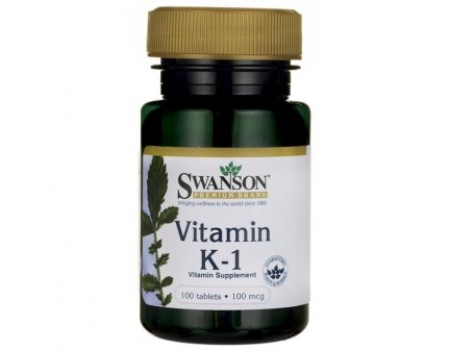 Vitamin K 1 100 mcg. 100 tablets